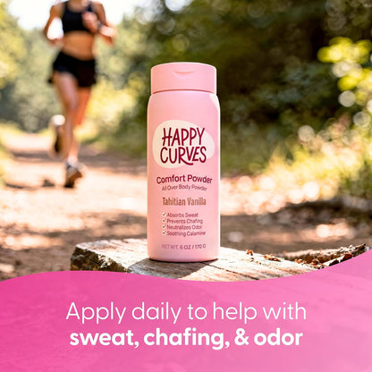 Comfort Powder - Comfort equals confidence and this talc-free body powder will absorb sweat and prevent chafing all day long
