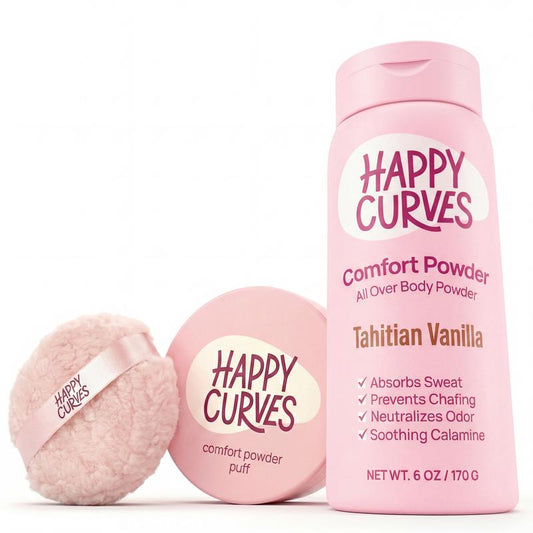 Comfort Powder - Comfort equals confidence and this talc-free body powder will absorb sweat and prevent chafing all day long